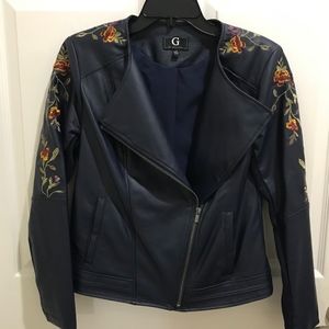 G by Giuliana faux leather jacket